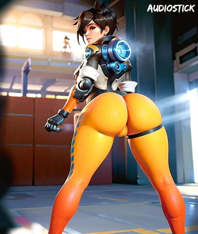would love to jerk to (tracer)s fat booty so bad!