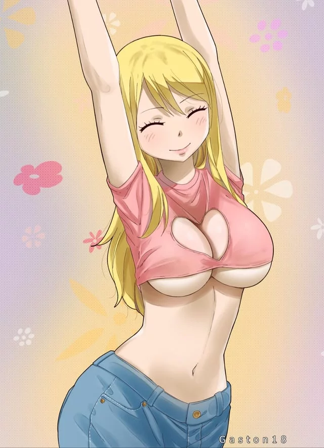 Lucy stretching