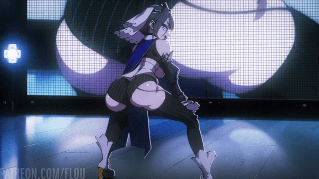 Kronii shaking that ass of hers [Hololive]