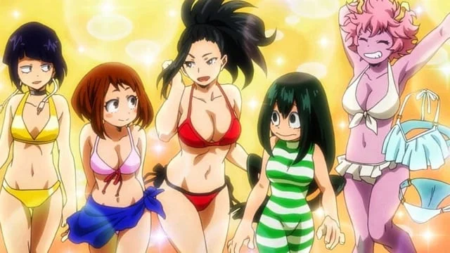 Which of the girls from (MHA) is a snowbunny?