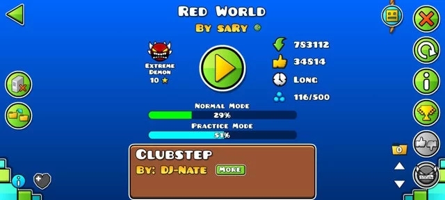 guys i got 29% on red world