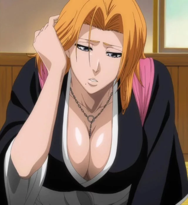 When I Saw This Shot Of (Rangiku) She Made Obsessed Over Her Big Fat Tits She Instantly Made Me Change My Relationship With My Previous Waifus (Bleach)