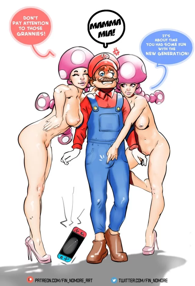 Mario and Mushrooms (FinNomore) [Mario Bros.]