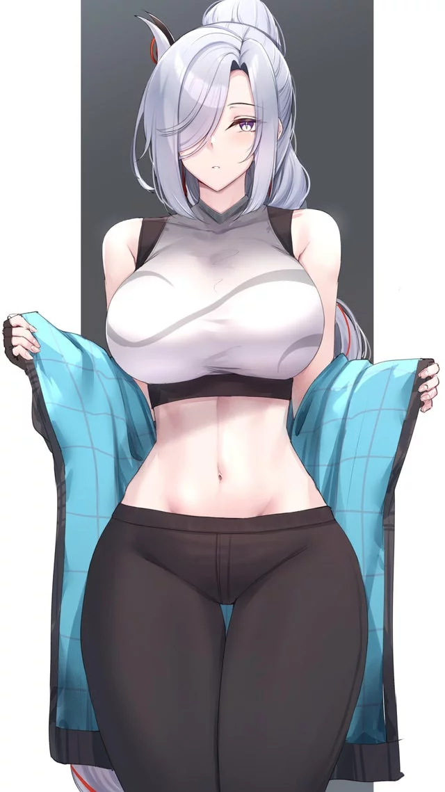 Shenhe’s sexy body [Genshin Impact]