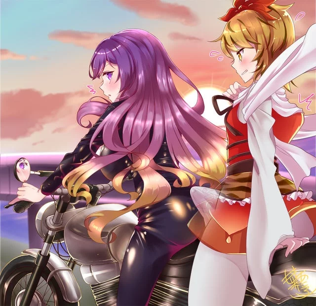 Motorcycle trips are the best! Especially with such a lovely view~