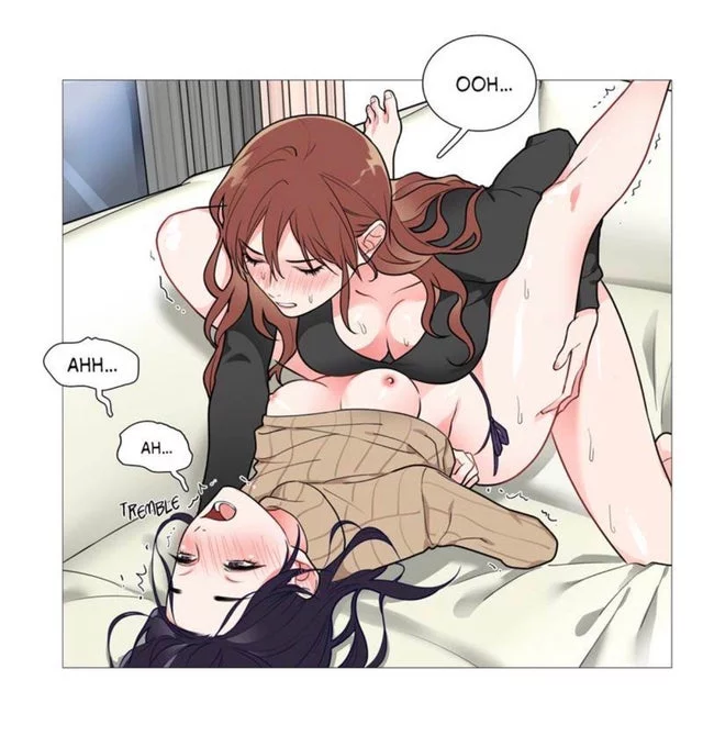 I want to be woken up like this! I want to wake up feeling slightly horny and then I look down to see my girlfriend licking away between my legs. Once she realizes I’m awake, she gets on top of me to wish me good morning~ ☀️💕💗
