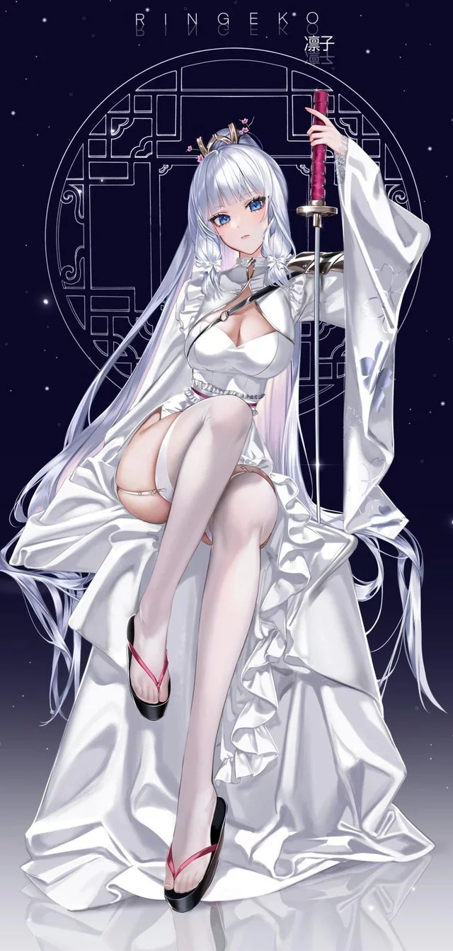 White Dress Ayaka