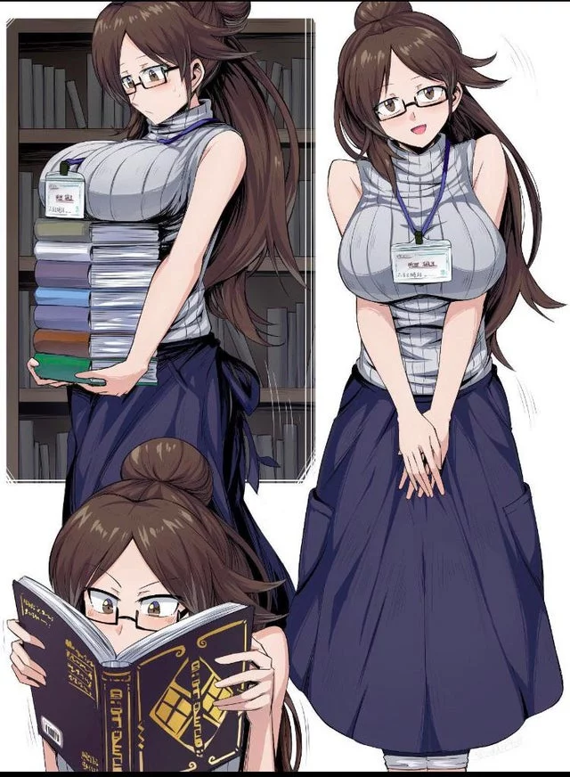 I want to be the hot but also perverted librarian