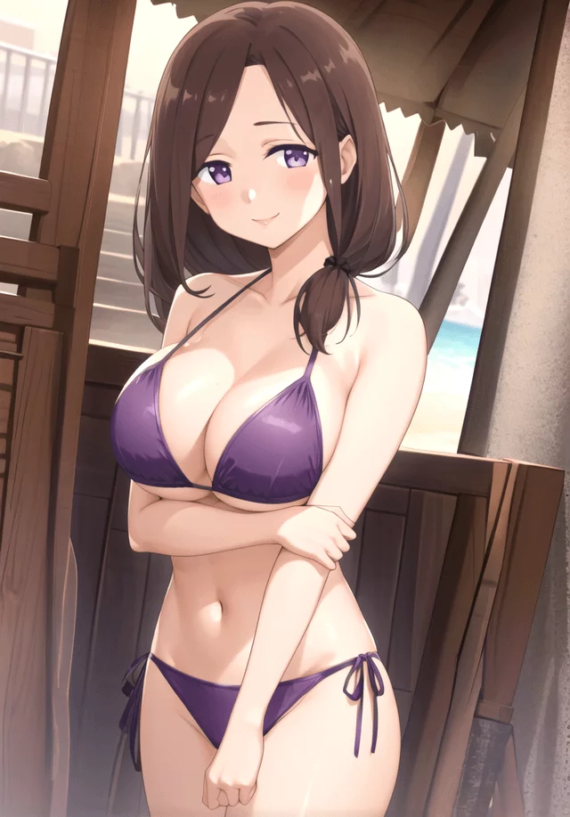 Okaa-san bikini (Tawawa on Monday)