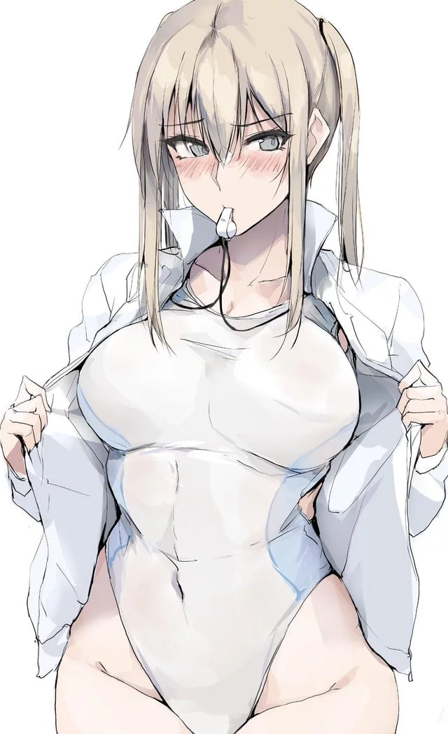 Graf Zeppelin in a competition swimsuit Zekkyon KanColle free  