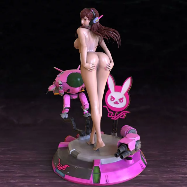 Dva with her playset