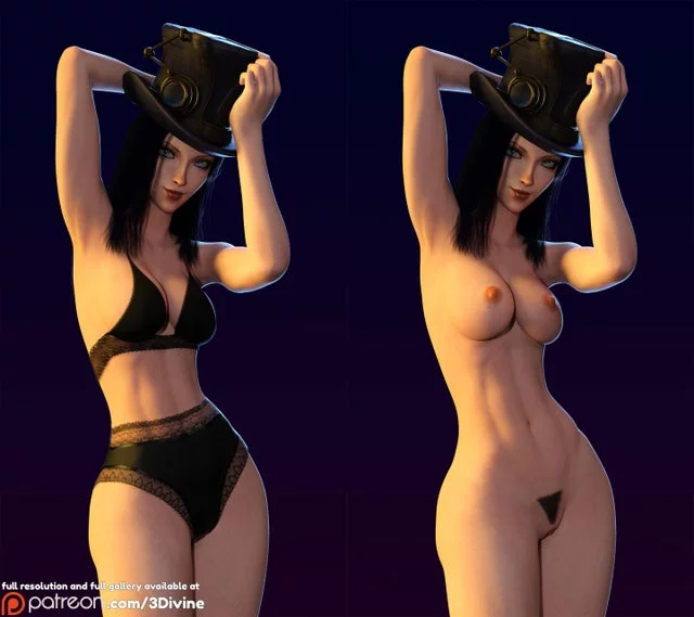 Caitlyn sexy (3Divine) [League Of Legends]