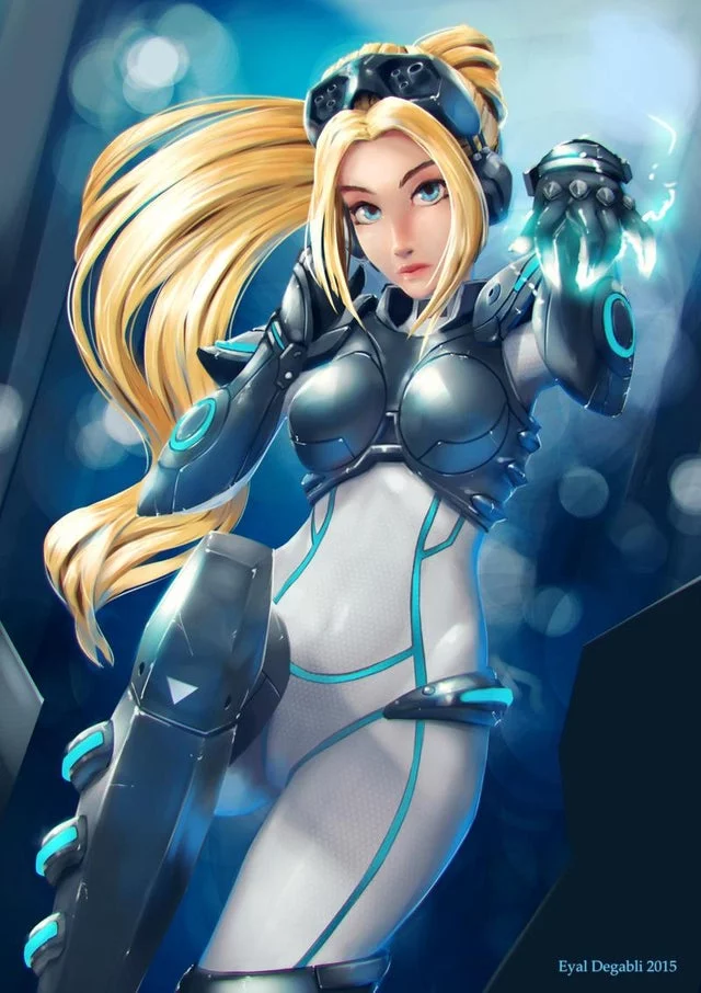 Terran female ghost Nova Terra (Eyal Degabli) [StarCraft 2]