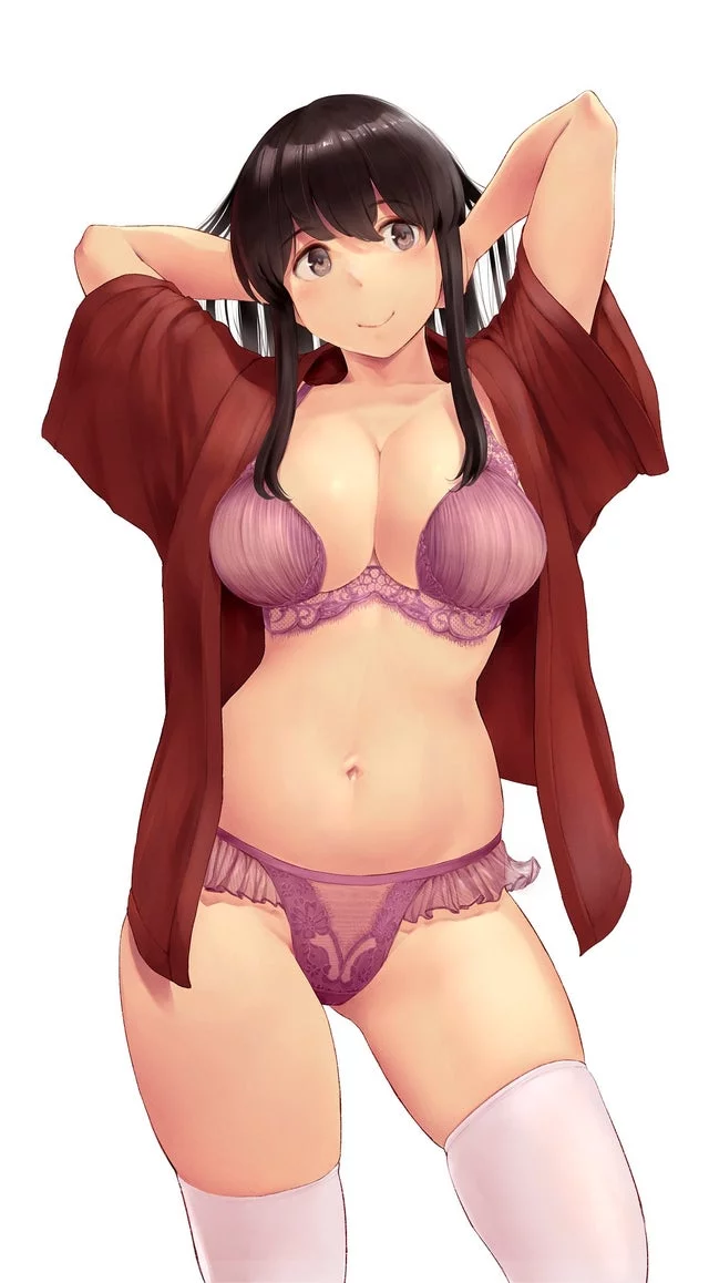 Akagi in her lacey underwear (Wa/Washizutan) [KanColle]