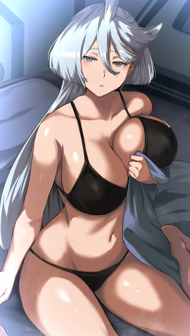 Miorine Rembran in bed (Cafekun)[Mobile Suit Gundam: THE WITCH FROM MERCURY]