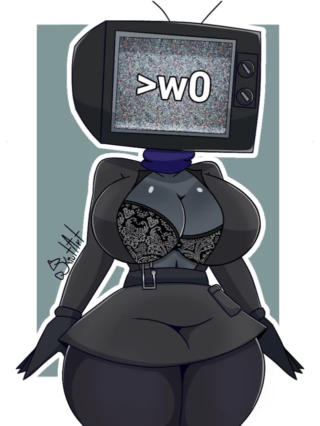 Big boobs TV Woman (Kiut_Art) [Skibidi Toilet]
