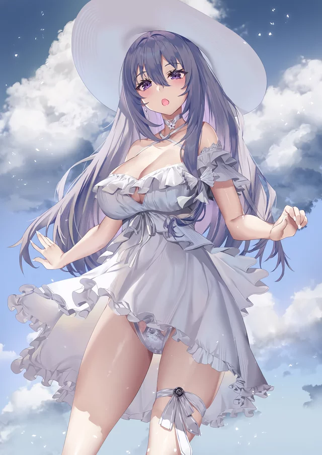 Bright sky and hat (_acguy_) [Original]
