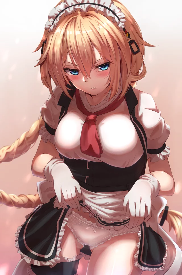 Disgusted Maid G36 Skirt Lift [Girls Frontline]