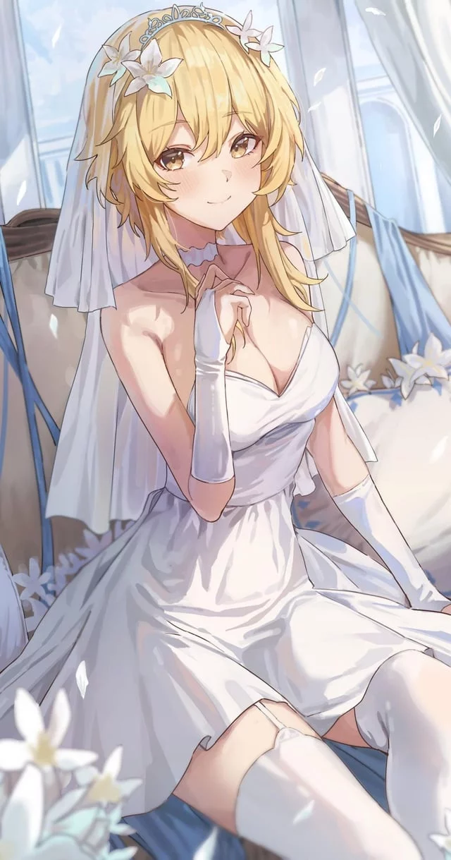 Sexy wedding dress (By 奎珍)