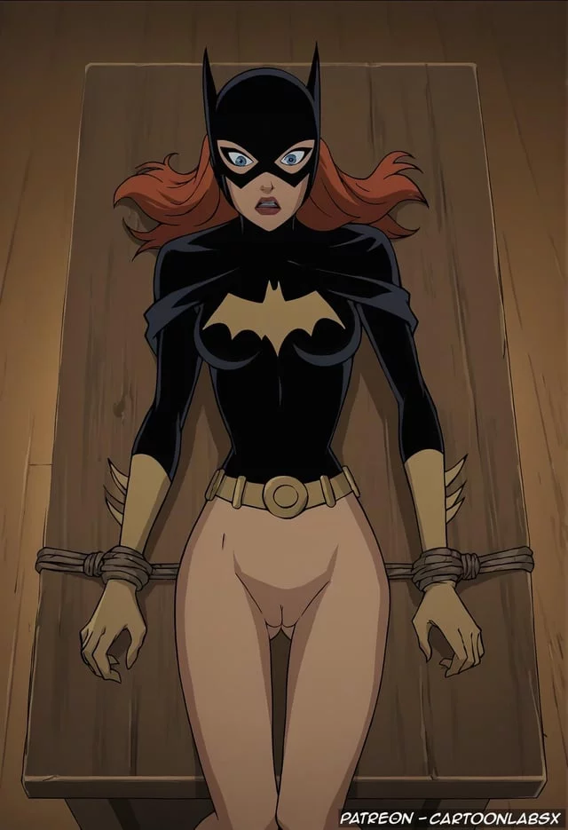 Batgirl tied up