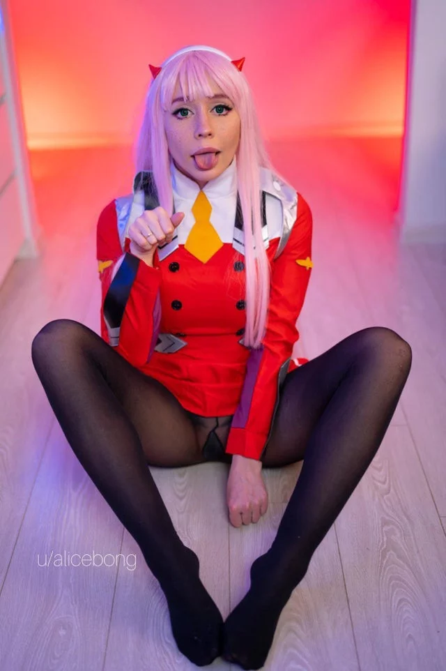 Zero Two from Darling in the Franxx by Alice Bong