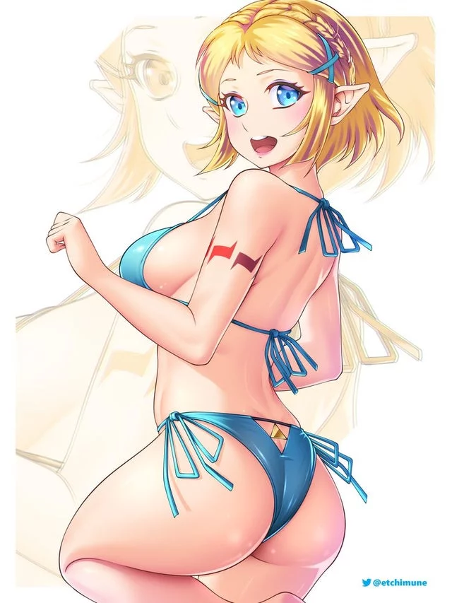 Princess Zelda Bikini Beauty (Etchimune ) [ The Legend Of Zelda]