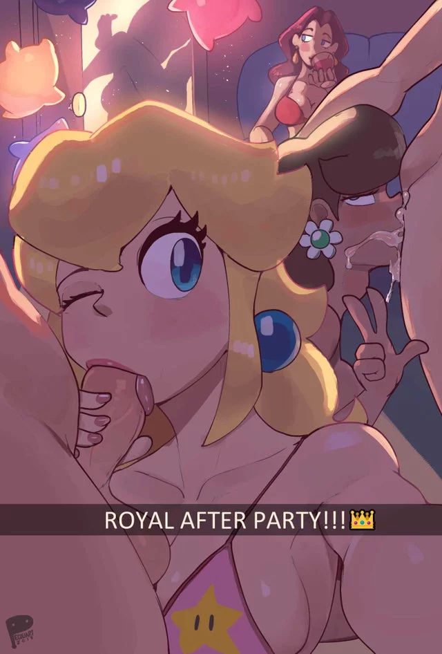 Royal after party orgy