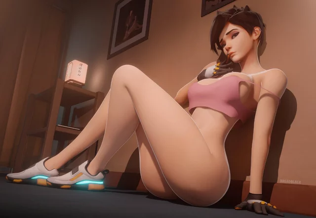 Third day in a row gooning for (Tracer). Who wants to chat about her or other OW girls?