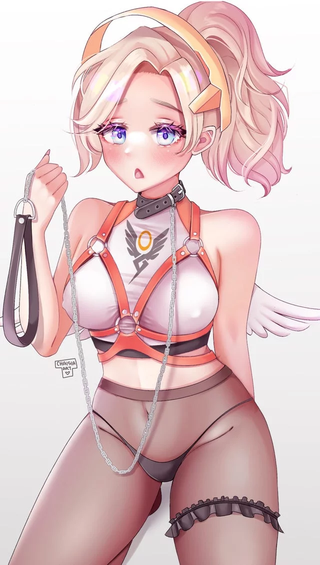 can i be your pocket Mercy?❤️ [OC]