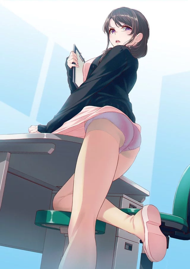 Nurse Hayakawa Natsumi Showing Pantsu While Being Disgusted [Iya Pan]