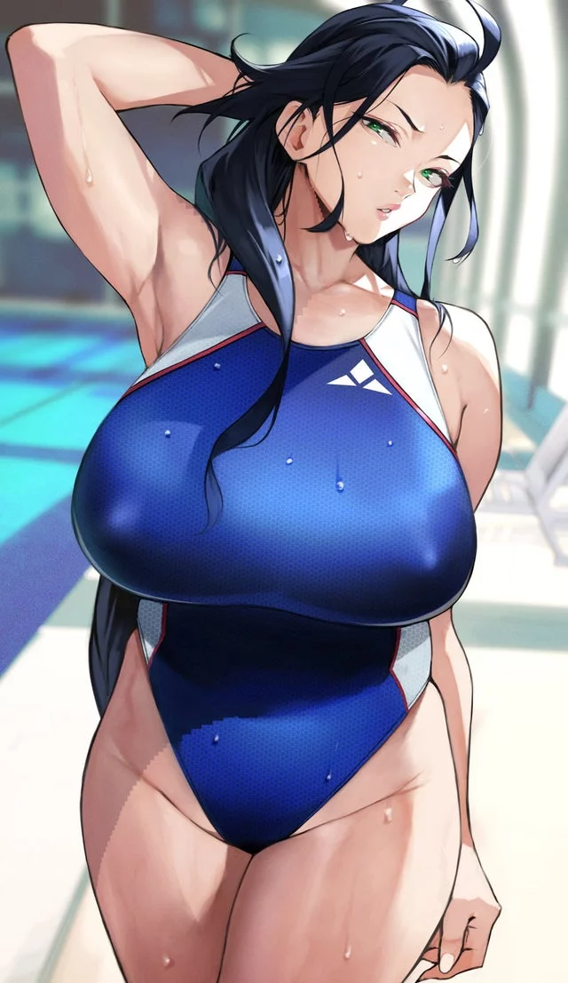 milf in competition swimsuits [original]