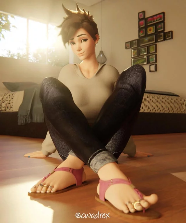 (Tracer) looking sexy as usual