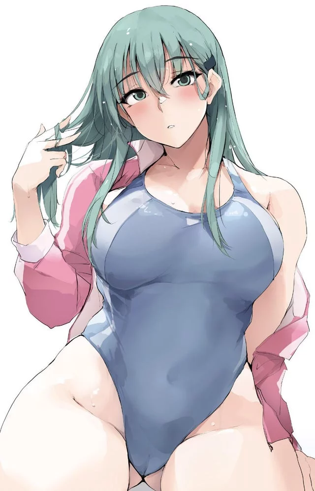 Competition Swimsuit Suzuya zekkyon KanColle free hentai porno  