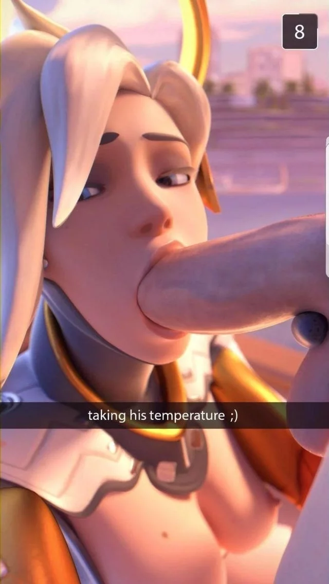Mercy takas your temperature