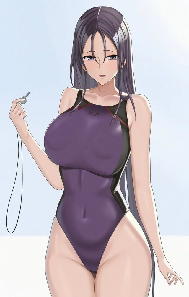 Swimming lessons with Mommy Raikou