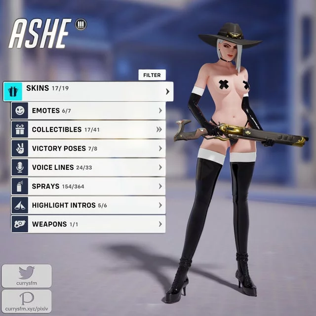 Ashe Leaked Mythic Skin currysfm free hentai porno xxx comics  