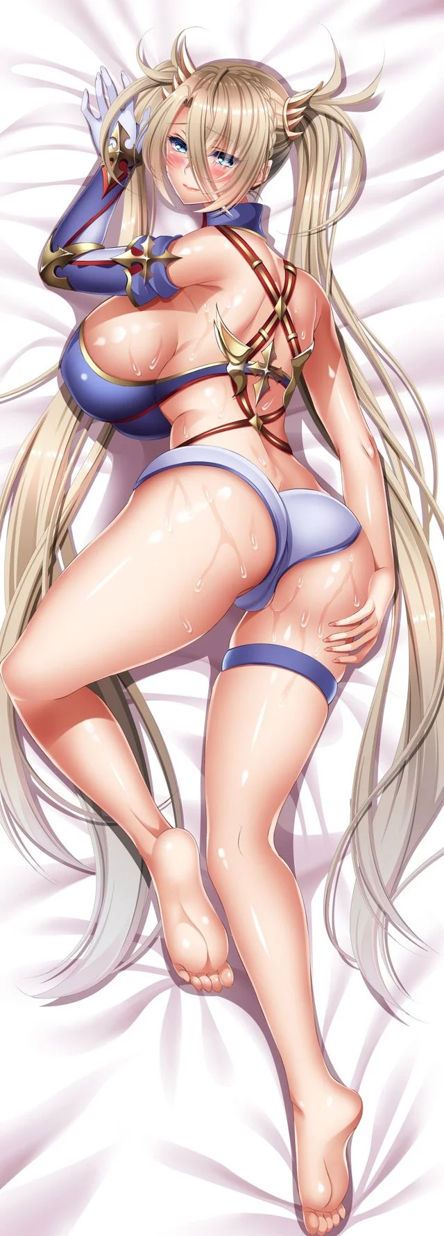 (Bradamante) is oiled up and ready for her plush ass to be railed