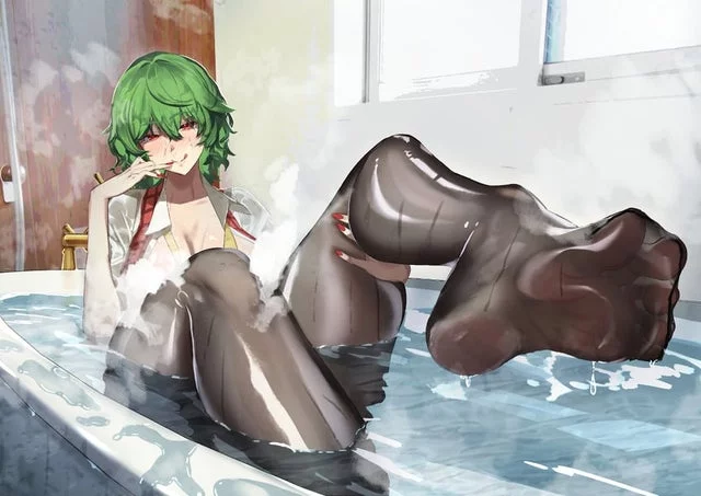 Kazami Yuuka in bath [Touhou]