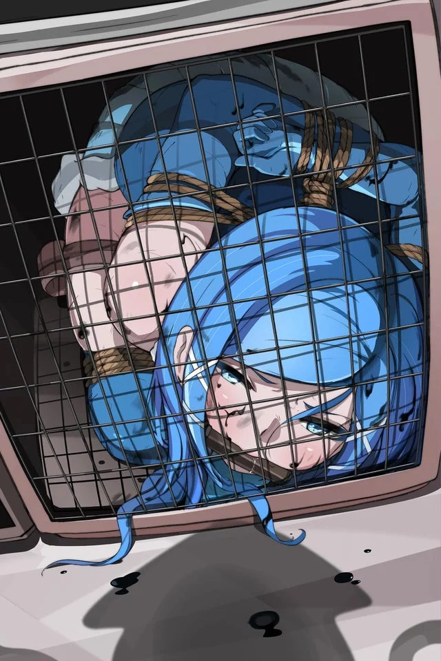 Kidnapped and stuffed into a pet carrier, scared of what fate awaits me~