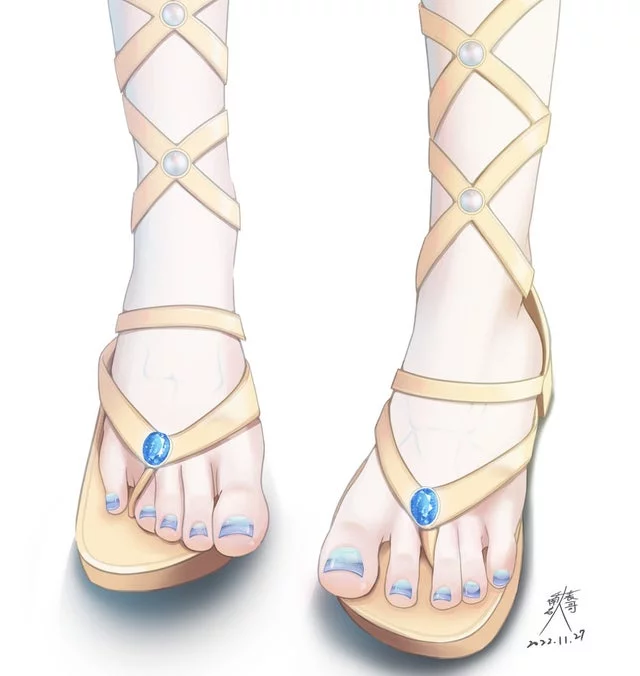 Nilou's toes [Genshin Impact]