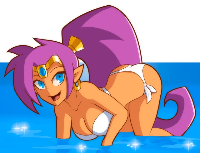 Shantae Enjoying The Ocean (Chemical bro) [Shantae]