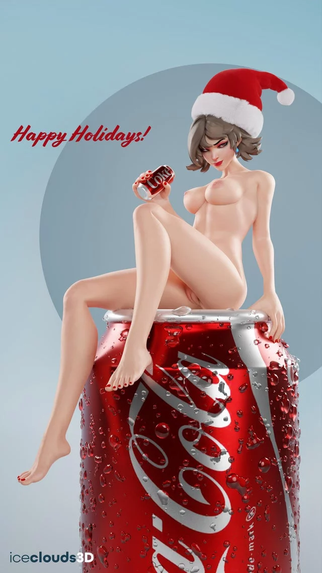 Happy holidays from Kiriko! (iceclouds3D)
