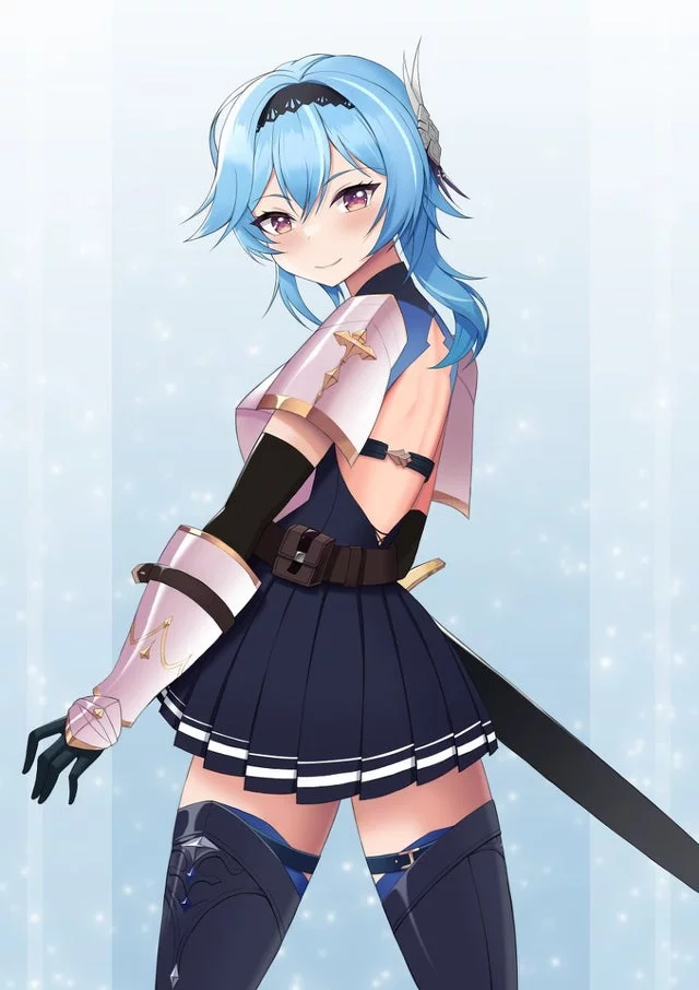 I want to be a knight girl to protect you and also be fucked by you