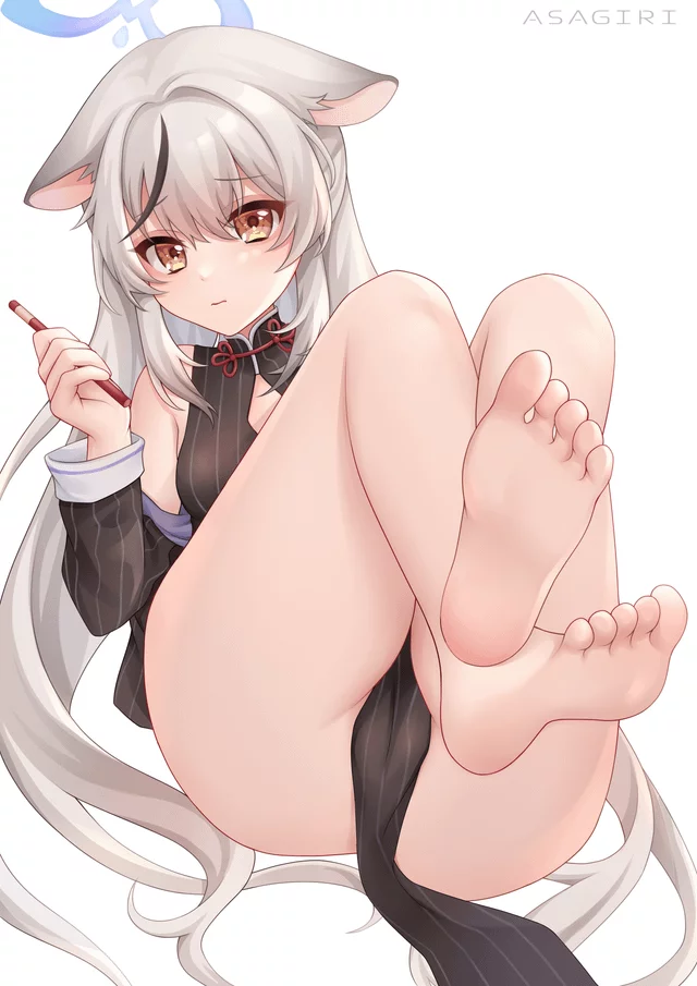 Sunohara and her soft soles [Blue Archive]