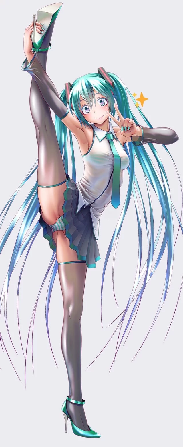 Wokada draws the best legs [Vocaloid]