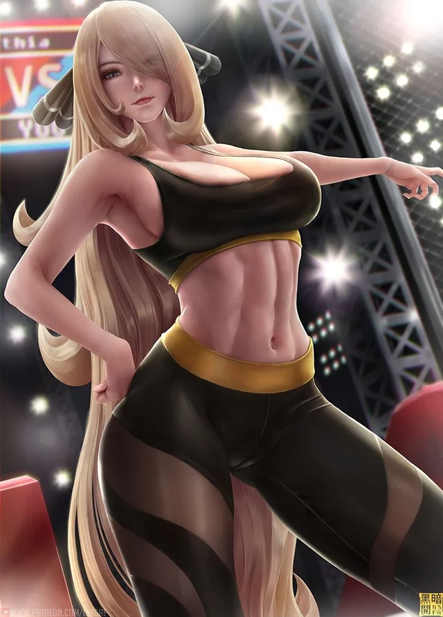 Athletic Cynthia (GHOST) [Pokemon]