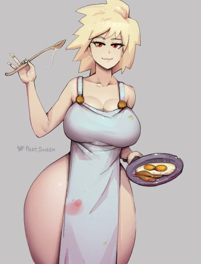 I want her to make me breakfast after a long night