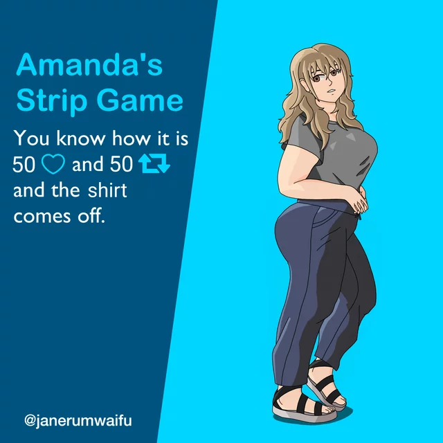 Amanda's Strip Game Part 2 [Original]