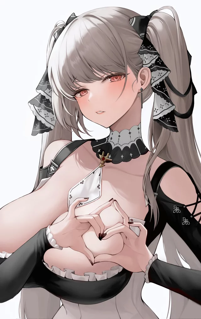 Formidable with heart shaped boob challenge (meraring) [Azur Lane]
