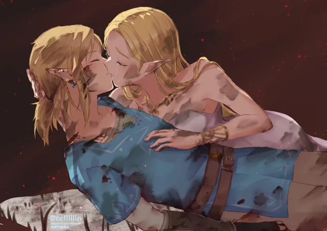 A Hard Fought Kiss ( Seri) [The Legend Of Zelda]